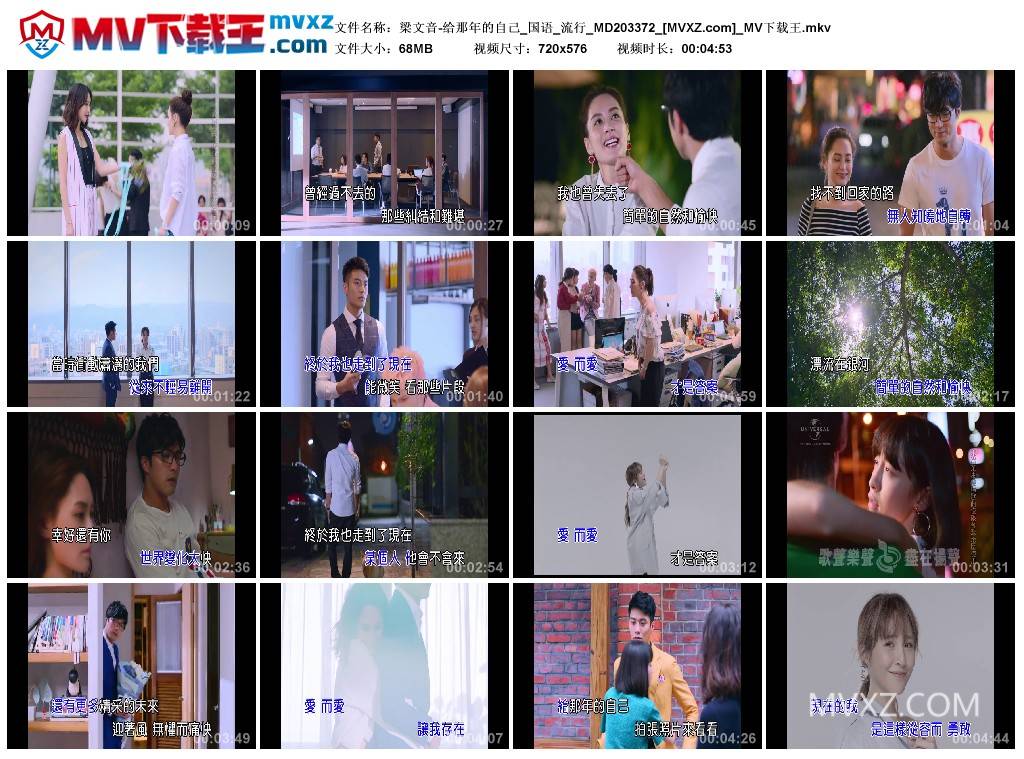 梁文音-给那年的自己_国语_流行_MD203372